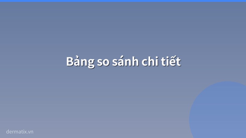 so sanh - Top 5 kem trị sẹo tốt nhất 2026: So s&aacute;nh chi tiết v&agrave; tư vấn chọn mua